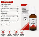 Adel 50 Helmin Worms Drops Homeopathic Digestive Support 20ml Germany