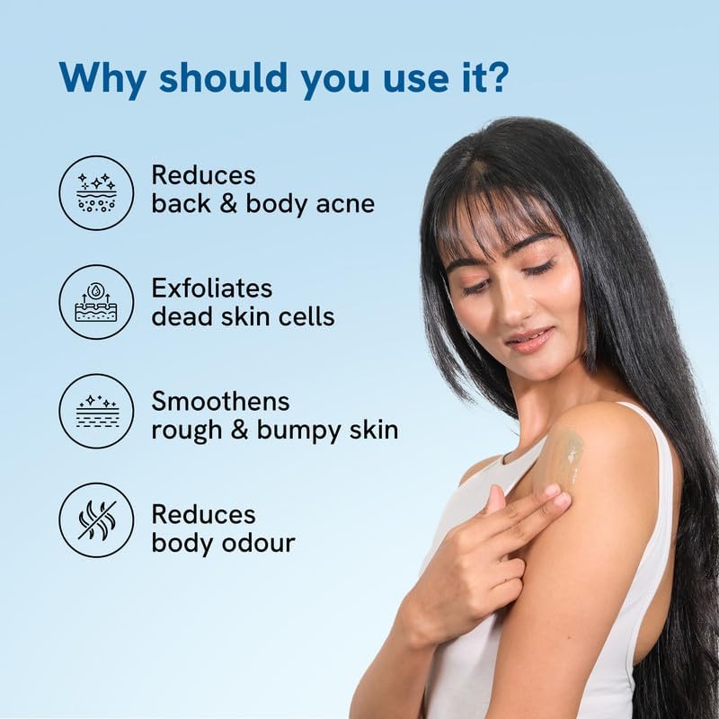 BeBodywise 1% Salicylic Acid Body Wash and 5% Lactic Acid Body Lotion - Combo