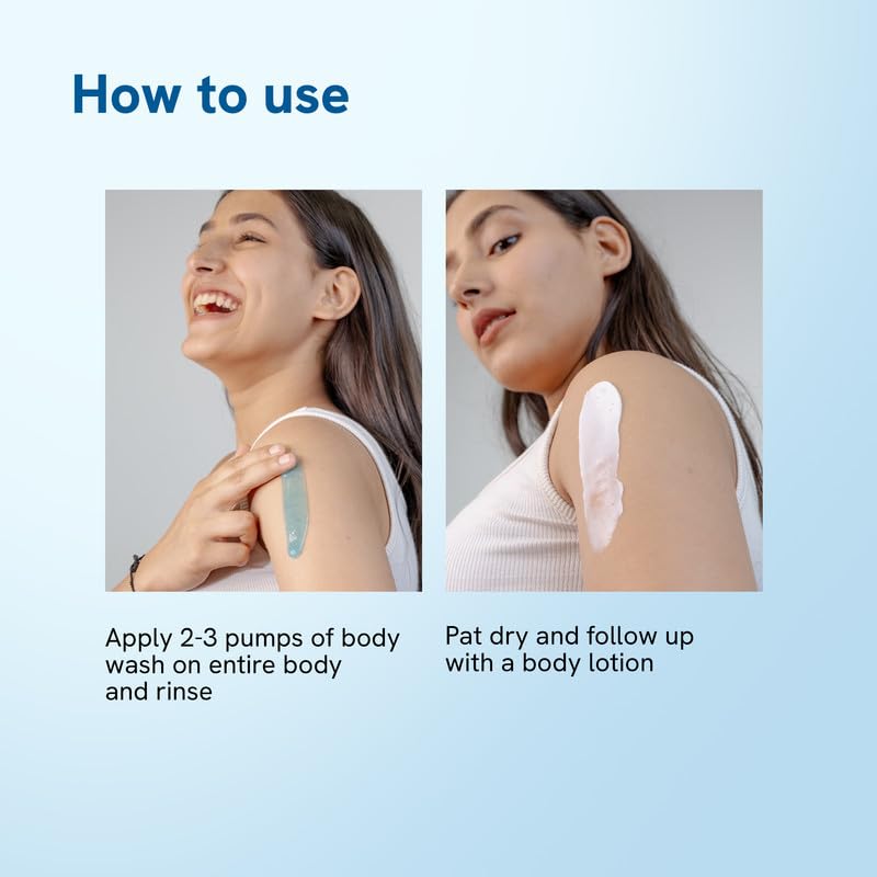 BeBodywise 1% Salicylic Acid Body Wash and 5% Lactic Acid Body Lotion - Combo