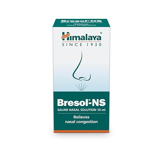 Himalaya Bresol-NS Saline Nasal Solution Pack of 2