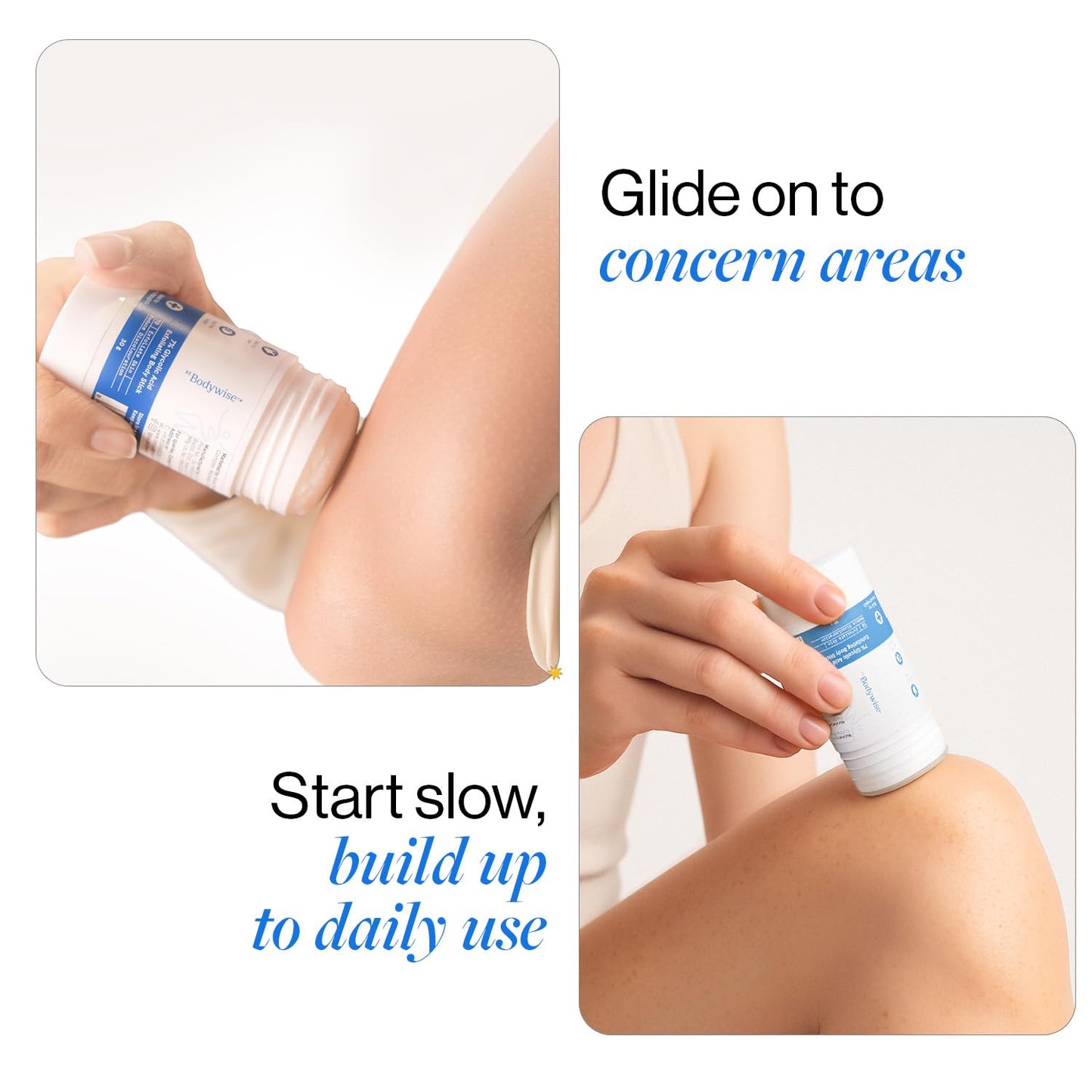 BeBodywise 7% Glycolic Acid Exfoliating Body Stick - 30 gm