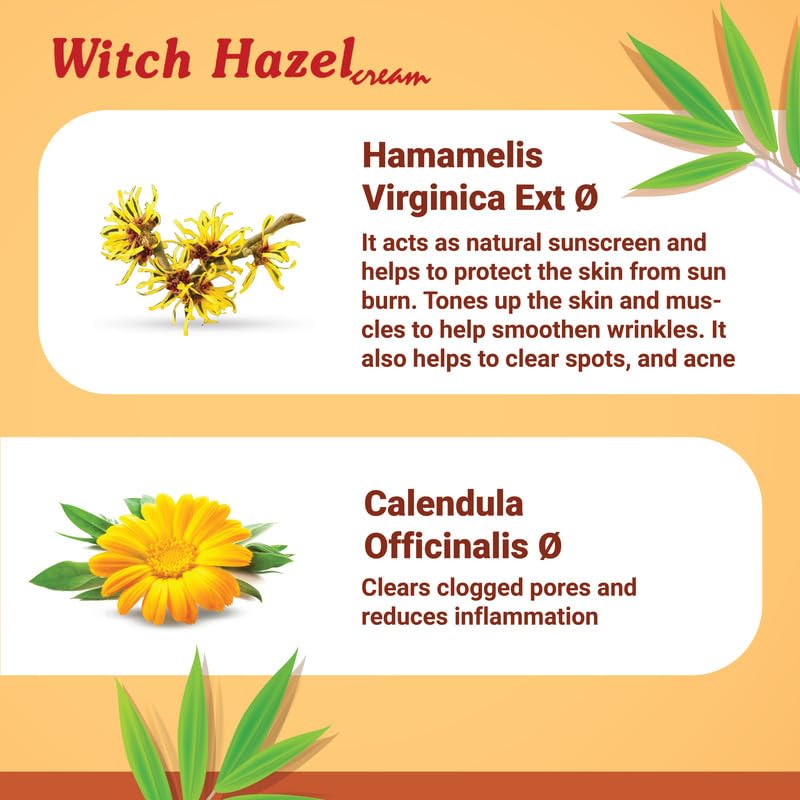 Medisynth Witch Hazel Cream – Homeopathic Skin Relief (2x)