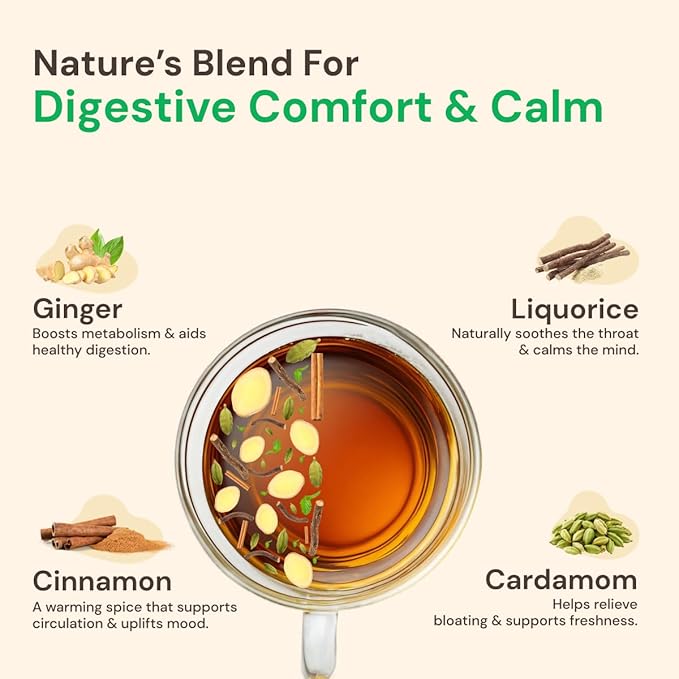 Maharishi Ayurveda Certified Organic Vata Calm Herbal Tea 20 Bags in Each