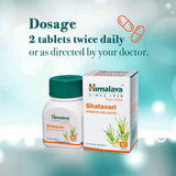 Himalaya Shatavari Herbal Supplement 60 Tablets for Women