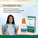 Himalaya Bresol-NS Saline Nasal Solution Pack of 2