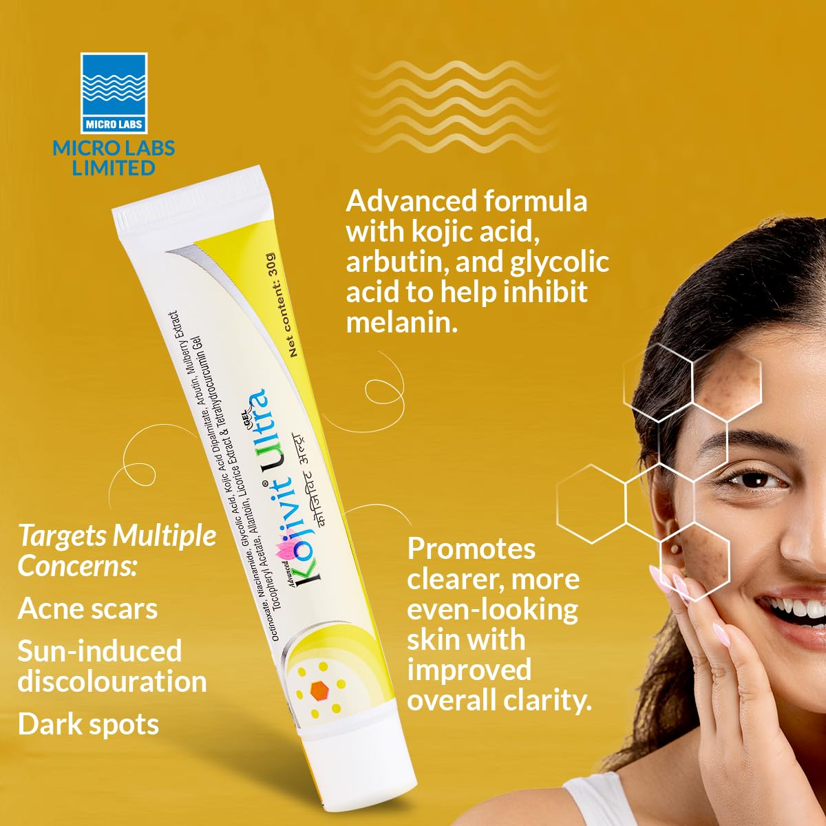 Kojivit Ultra Gel – Skin Brightening & Pigment Control