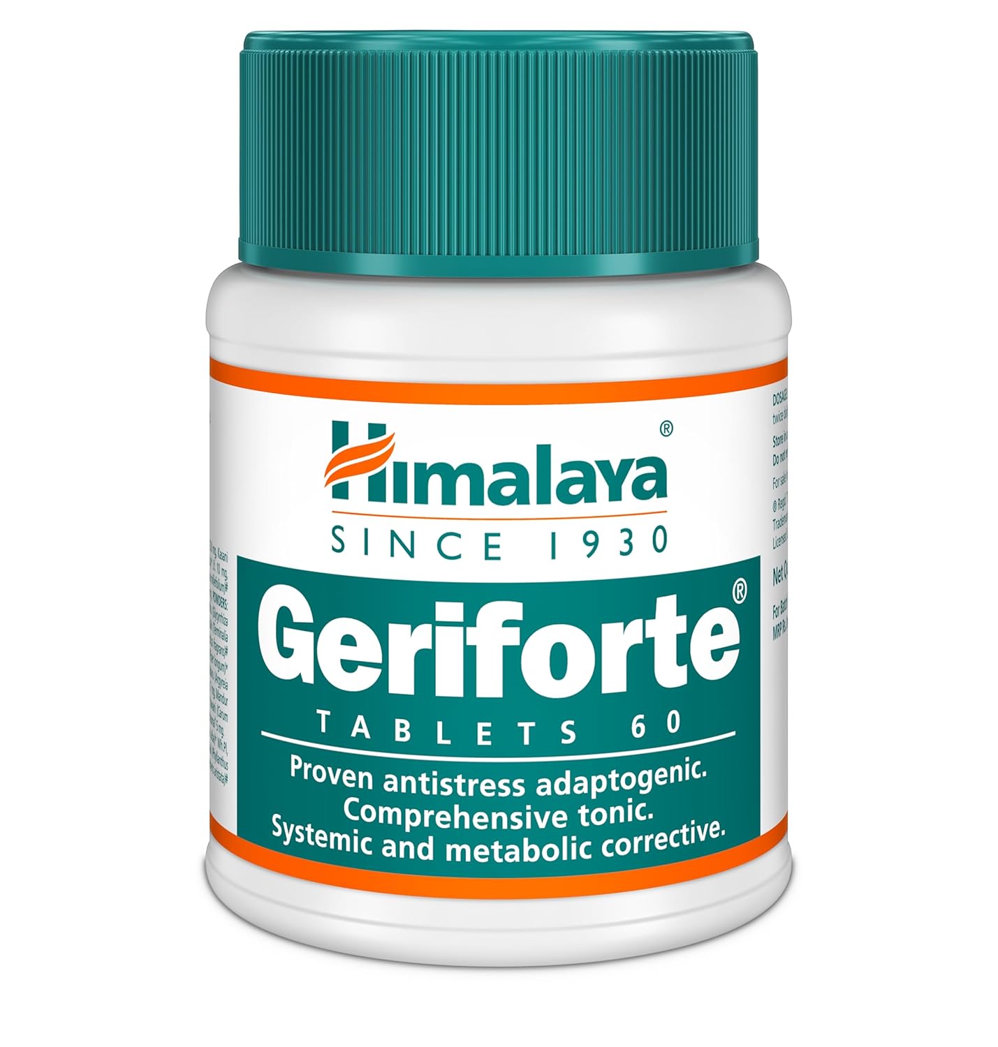 Himalaya Geriforte Herbal Supplement 60 Tablets Pack of 10