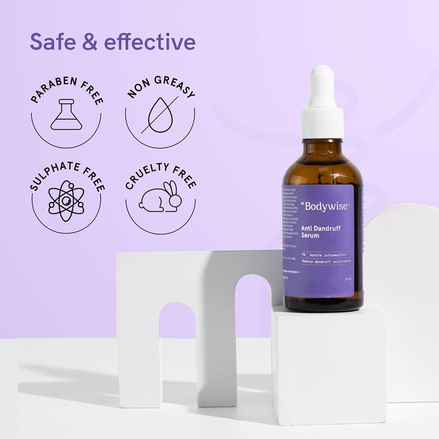 BeBodywise Anti Dandruff Hair Serum - 50 ml