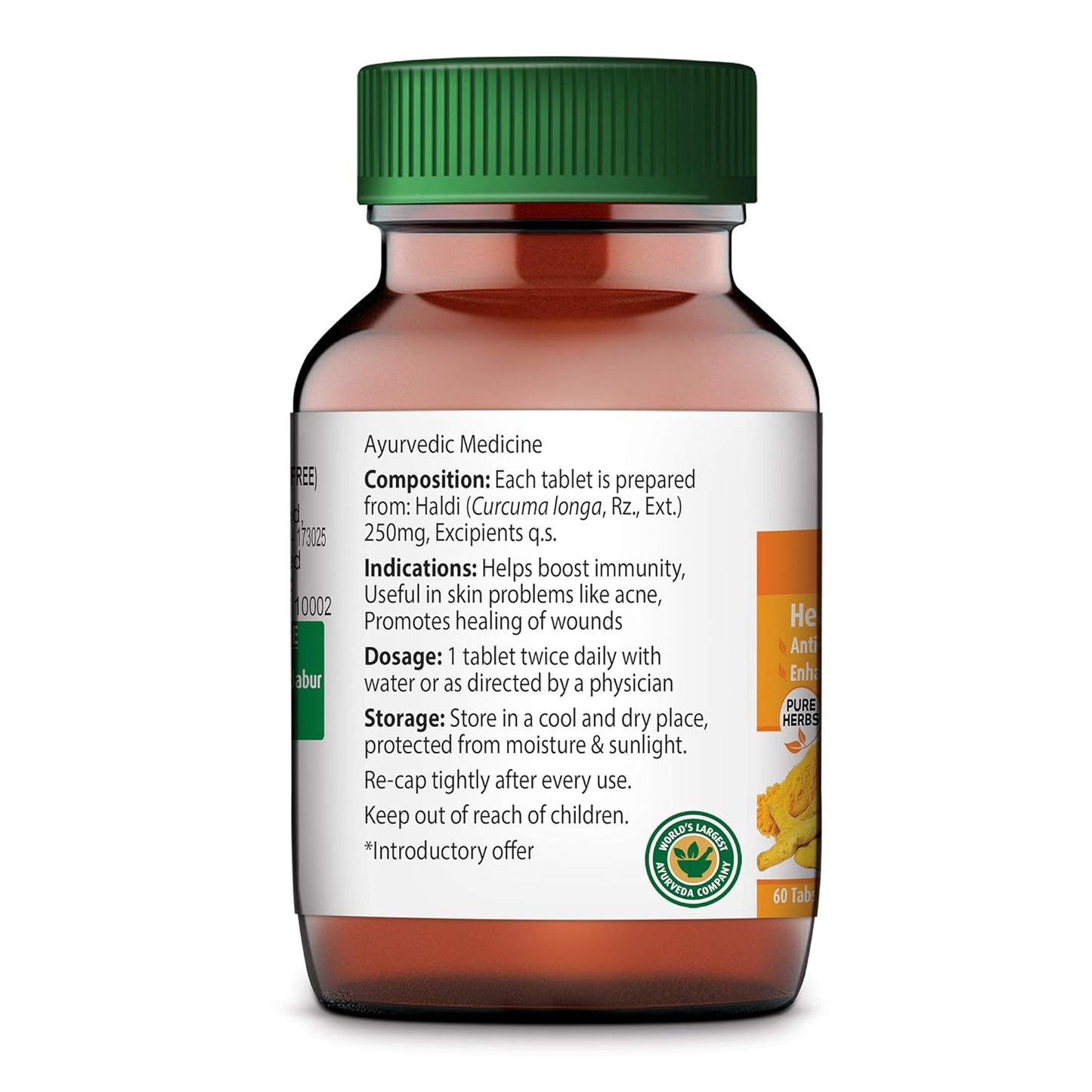 Dabur Haldi Tablets – 60 + 20 Free | Natural Immunity Booster