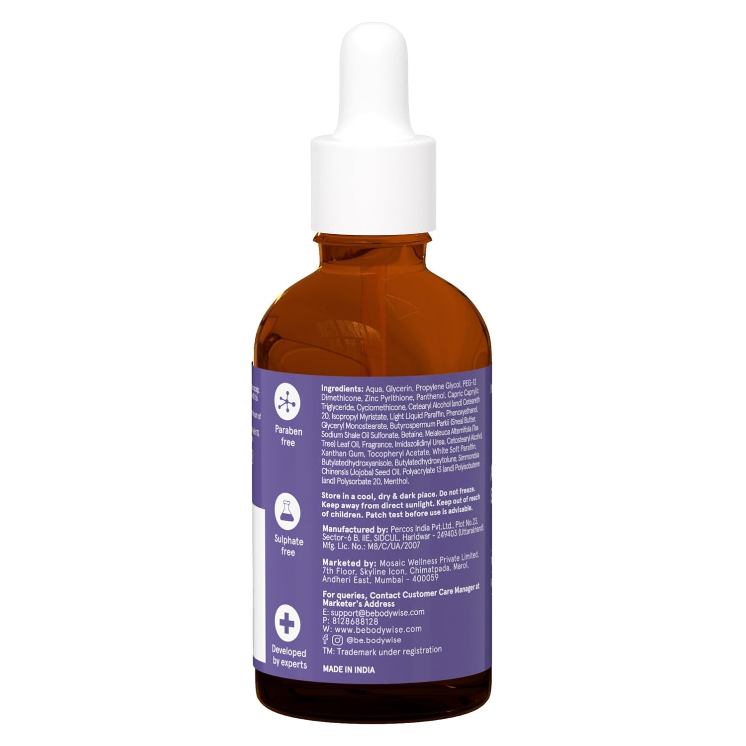 BeBodywise Anti Dandruff Hair Serum - 50 ml