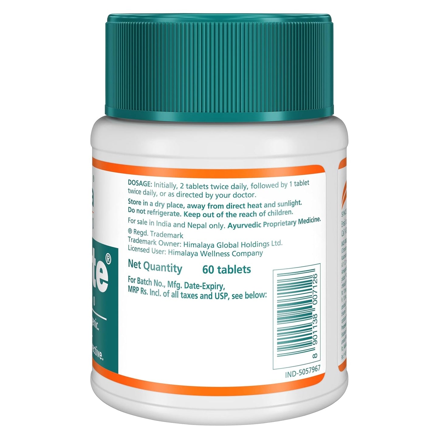 Himalaya Geriforte Herbal Supplement 60 Tablets Pack of 10