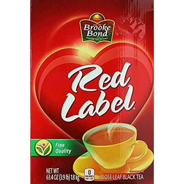 Brooke Bond Red Label Black Tea 1800g | Loose Leaf Pack
