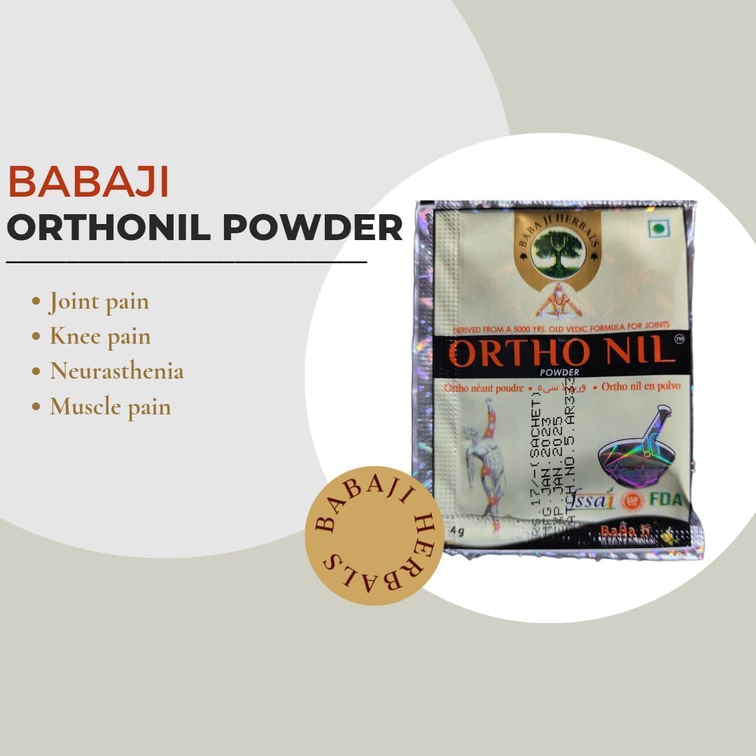 Baidyanath Ortho Nil+ Herbal Joint Wellness Powder 4g Sachet
