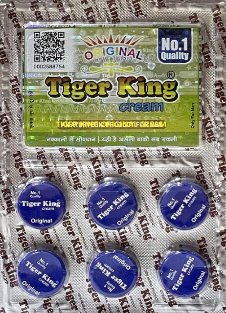 GenOne Tiger King Cream for Men | ED Support | Pack of 6