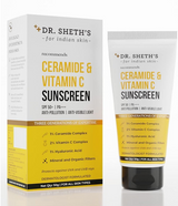 Dr. Sheth's SPF 50+ Sunscreen 50g | Ceramide & Vit C