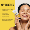 Dr. Sheth's SPF 50+ Sunscreen 50g | Ceramide & Vit C