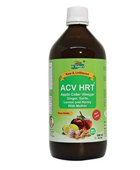 Dr. Patkar's ACV with Garlic, Ginger, Lemon & Honey 500ml