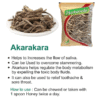 Herbaveda Akarkara Irani 100g | Asli Pellitory Root