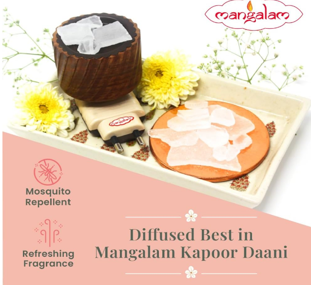 Mangalam Bhimseni Camphor 250g Jar – Pure & Fragrant