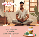 Mangalam Bhimseni Camphor 250g Jar – Pure & Fragrant