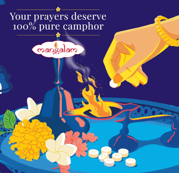 Mangalam Camphor Tablets 250g Jar – Pure for Puja & Rituals
