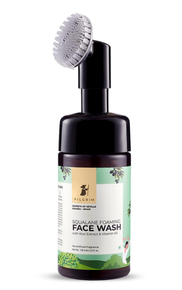 Squalane Foaming Face Wash with Kiwi & Vitamin B5, 120ml