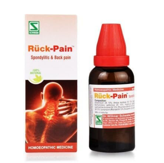 Dr. Willmar Schwabe Ruck-Pain Drops 30ml for Back Pain