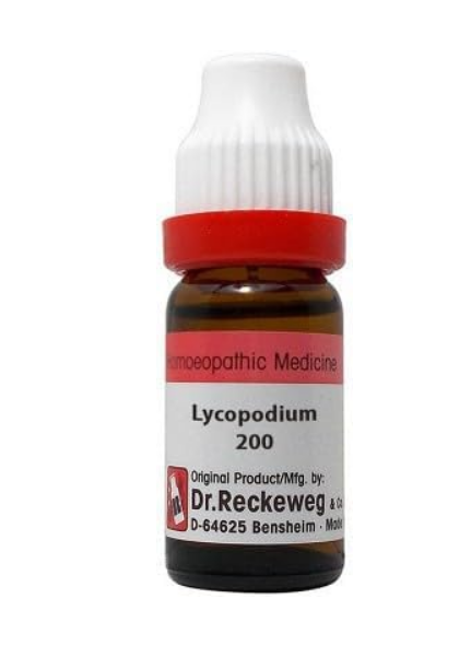 Reckeweg Lycopodium 200 Dilution 11ml for Digestive Health