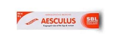 SBL Aesculus Cream 25g (Pack of 3) for Piles & Vein Relief