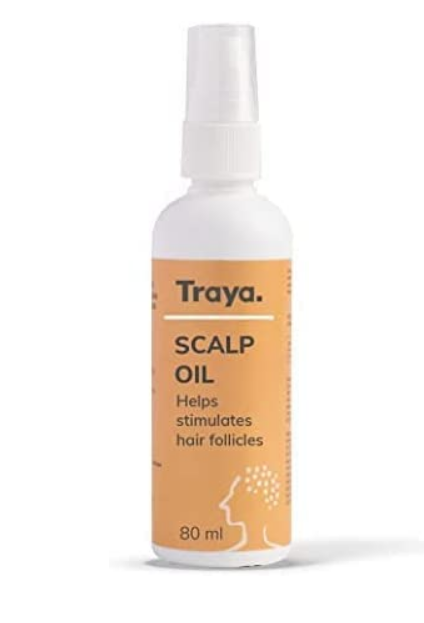 Traya Ayurvedic Scalp Hair Growth Oil with Bhringraj 80ml