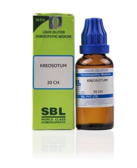 SBL Kreosotum 30 Liquid 30ml for Dental & Gum Problems