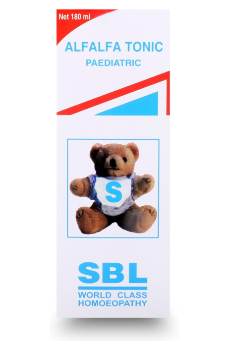 SBL Alfalfa Tonic Pediatric 180ml for Growth & Appetite