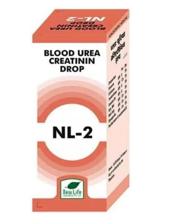 NL-2 Blood Urea Creatinine Drops 30ml for Kidney Support