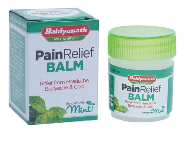 Baidyanath Pain Relief Balm 10g for Headache & Bodyache