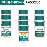 Himalaya Geriforte Herbal Supplement 60 Tablets Pack of 10
