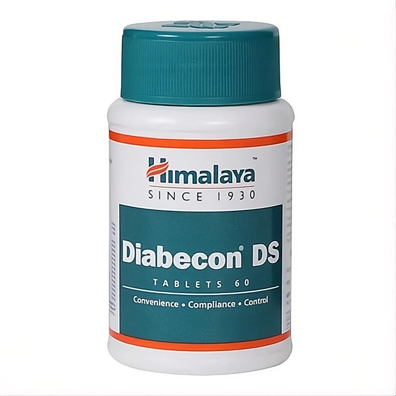 Himalaya Diabecon DS Herbal Supplement 60 Tablets - Free Shipping