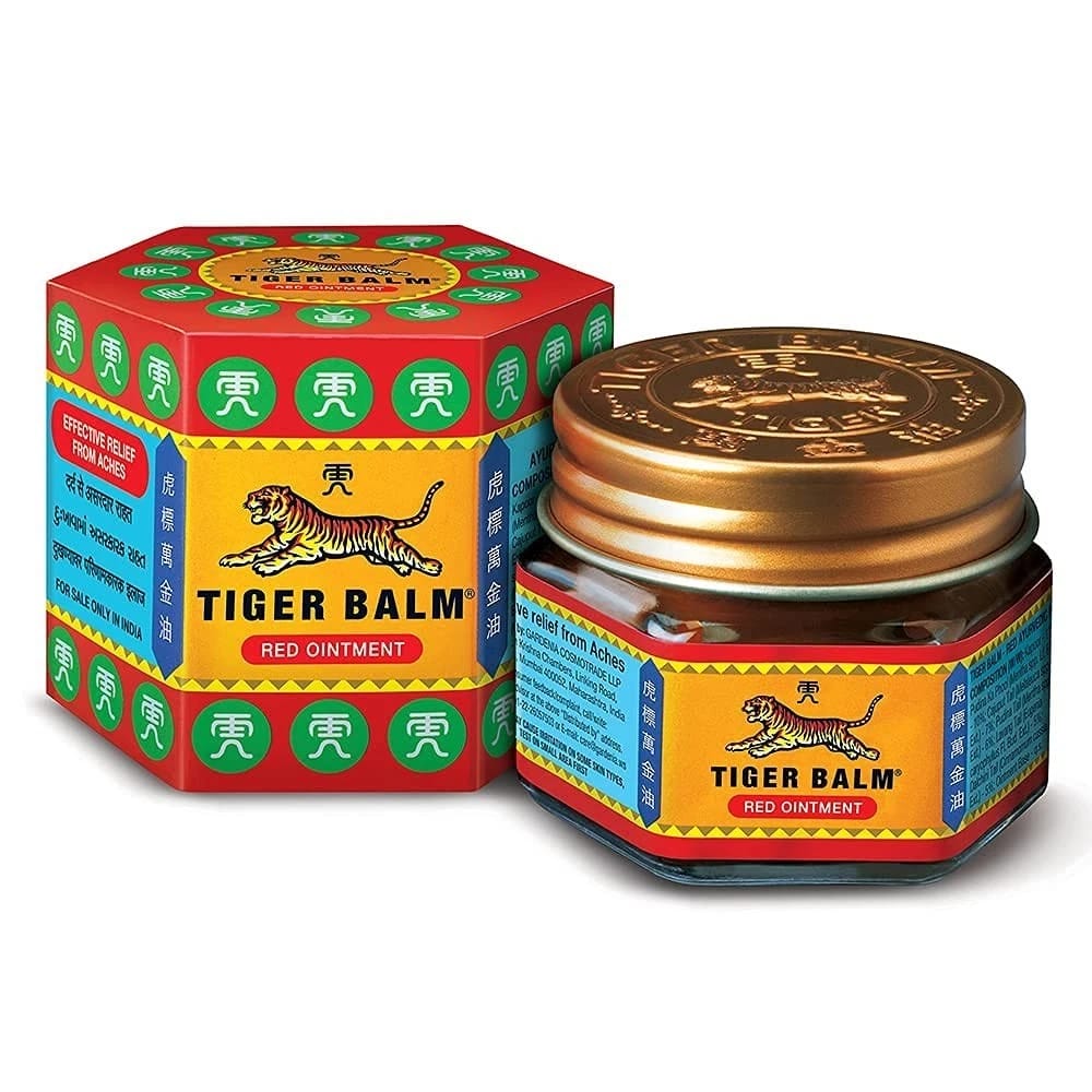 Tiger Balm Red Ointment Topical Pain Relief Rub 30g Muscle Care Balm