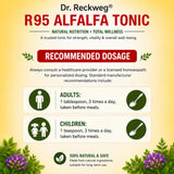 Dr. Reckeweg R95 Alfalfa Tonic Homeopathic Health Supplement 250ml