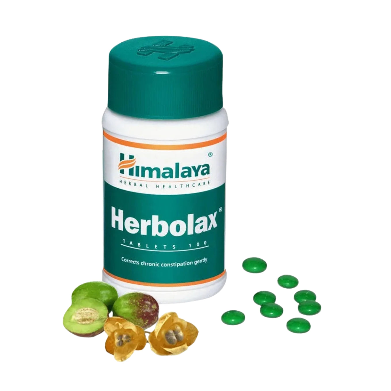 Himalaya Herbolax Herbal Constipation Relief Tablets 100 Count