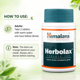 Himalaya Herbolax Herbal Constipation Relief Tablets 100 Count