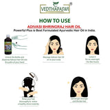Vedthapaswi Adivasi Bhringraj Hair Oil Herbal Hair Care 200ml