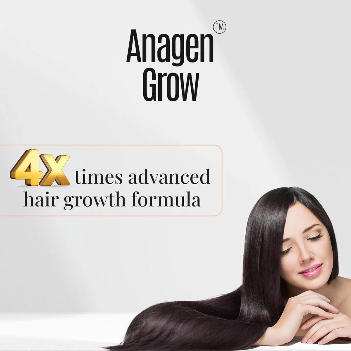 Anagen Grow Unique Hair Serum for Hair Fall & Hair Growth Care 100ml (Pack of 2)