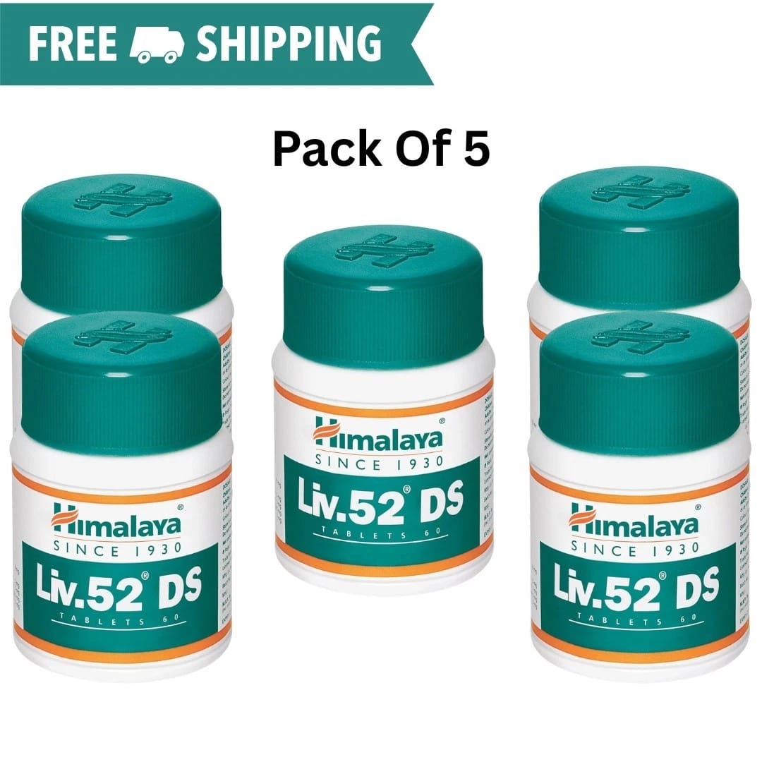 Himalaya Liv.52 Herbal Supplement – 60 Tablets | Ayurvedic Herbal Formula | Free Shipping
