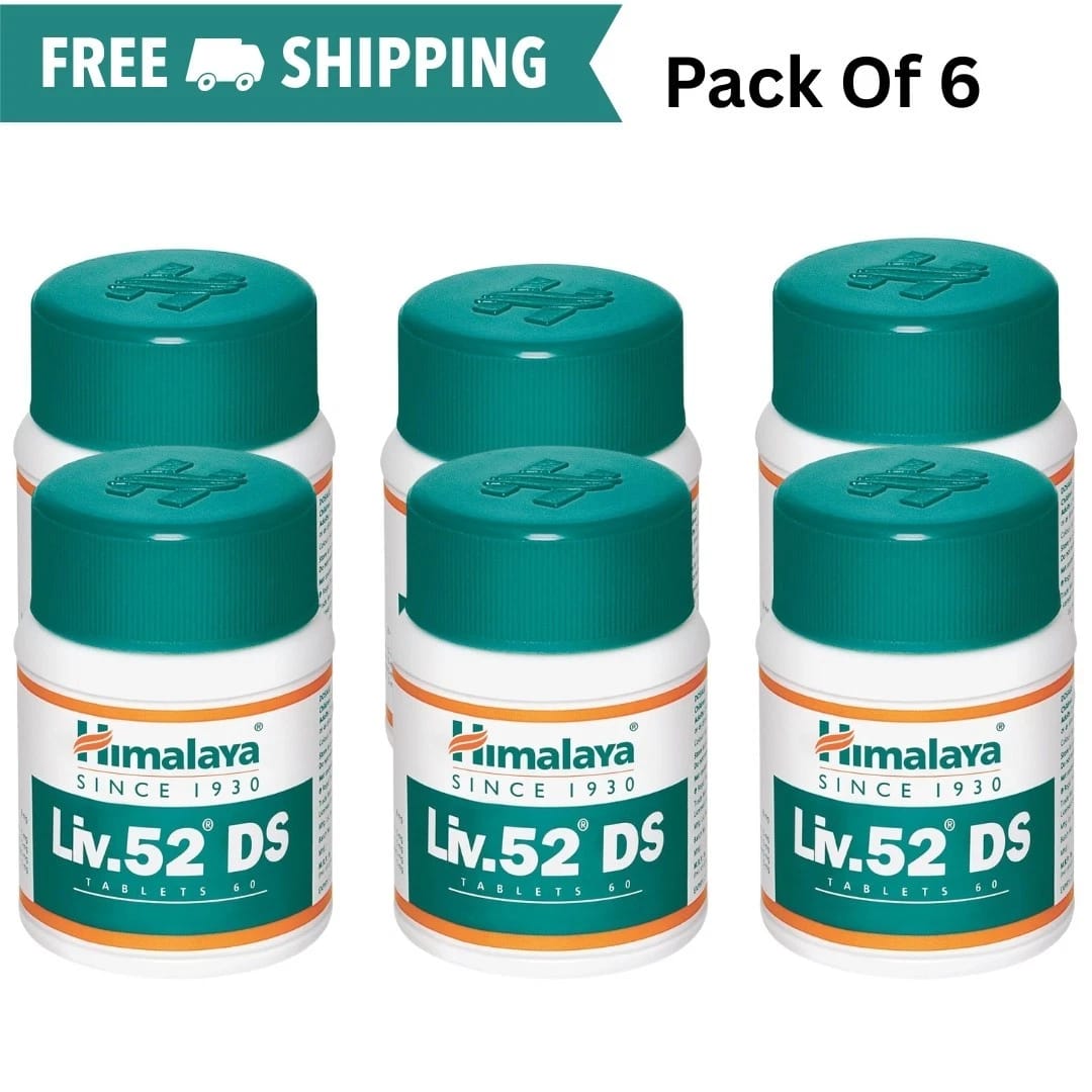 Himalaya Liv.52 Herbal Supplement – 60 Tablets | Ayurvedic Herbal Formula | Free Shipping