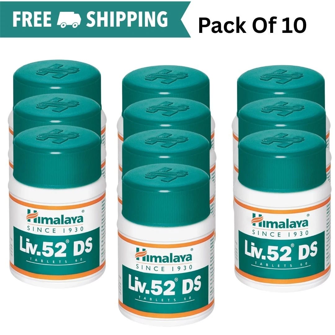 Himalaya Liv.52 Herbal Supplement – 60 Tablets | Ayurvedic Herbal Formula | Free Shipping