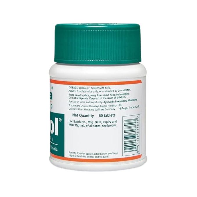 Himalaya Bresol Herbal Dietary Supplement 60 Tablets Pack of 10