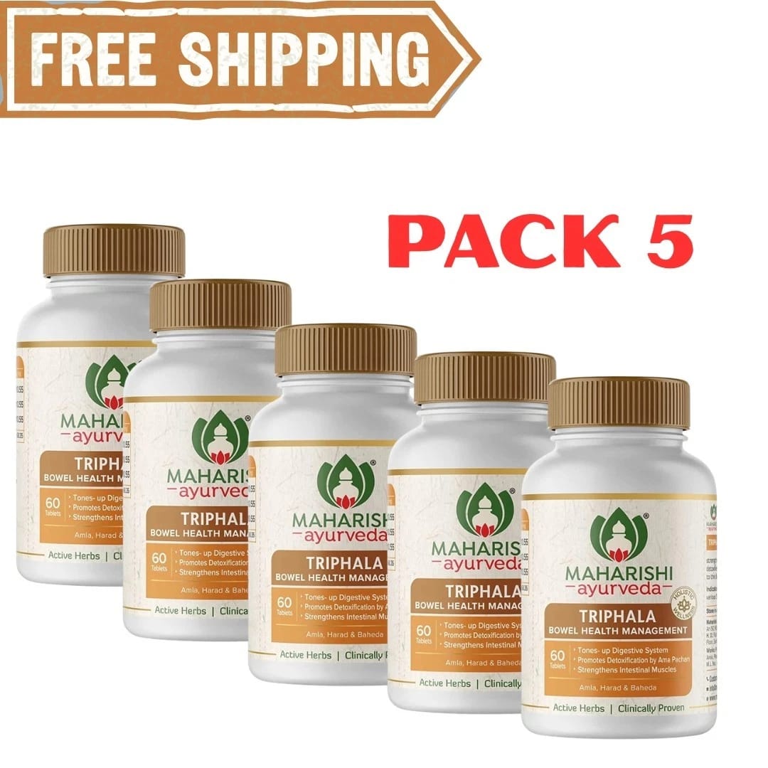 Maharishi Ayurveda Triphala Herbal Supplement 60 Tablets Wellness