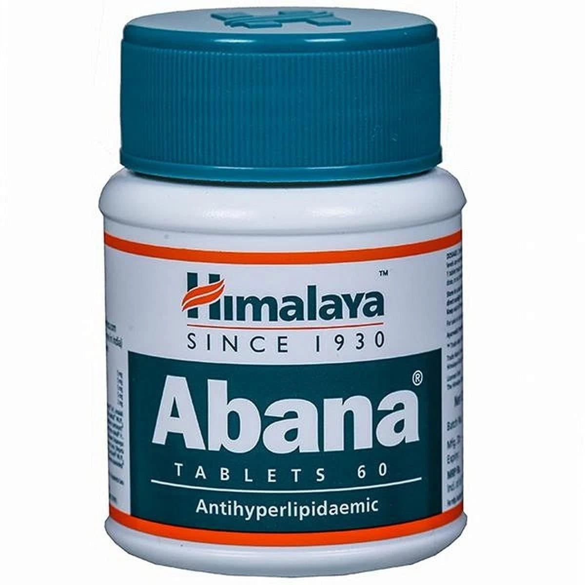 Himalaya Abana Herbal Supplement 60 Tablets Pack of 2 Heart Health