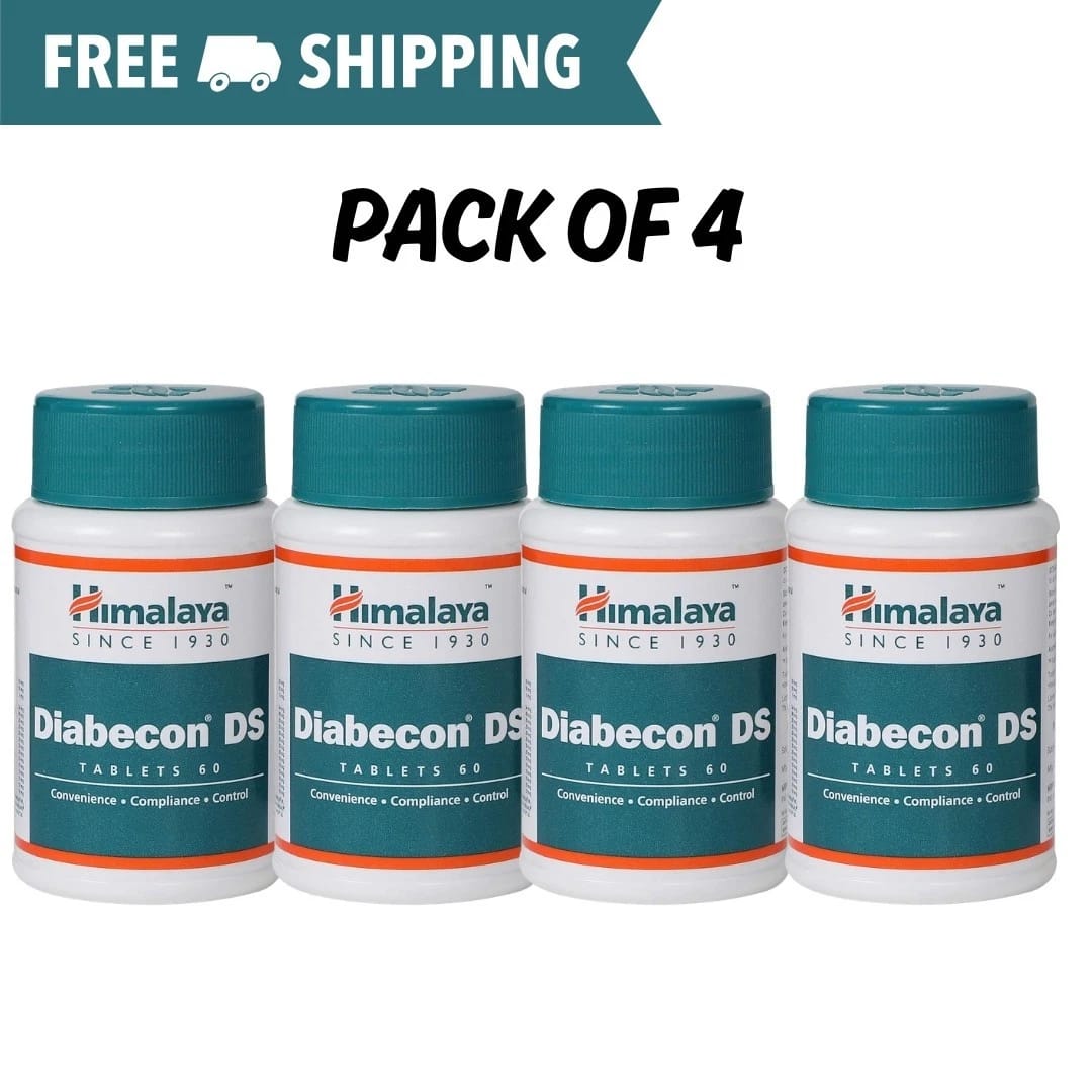 Himalaya Diabecon DS Herbal Supplement 60 Tablets - Free Shipping