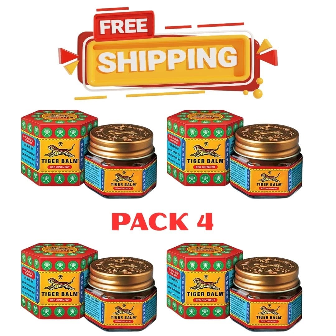 Tiger Balm Red Ointment Topical Pain Relief Rub 30g Muscle Care Balm